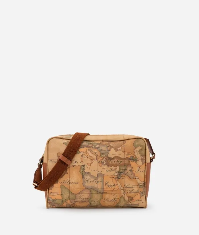 Man Crossbody and Messenger Bags Alviero Martini Geo Classic Reporter Bag With Shoulder Strap Man Crossbody and Messenger Bags Alviero Martini Geo Classic Reporter Bag With Shoulder Strap