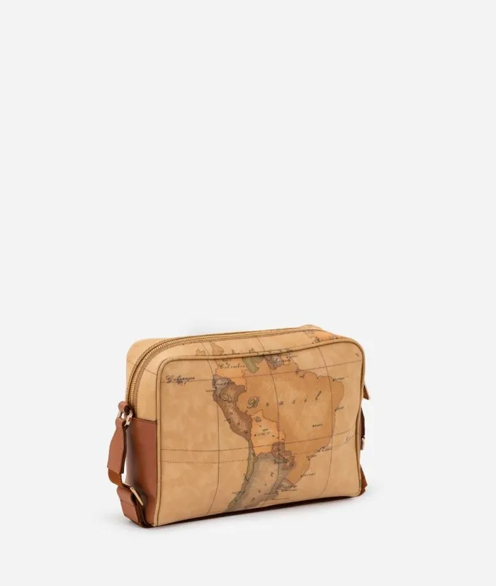 Man Crossbody and Messenger Bags Alviero Martini Geo Classic Reporter Bag With Shoulder Strap