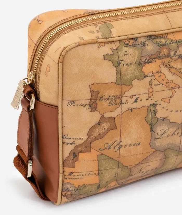 Man Crossbody and Messenger Bags Alviero Martini Geo Classic Reporter Bag With Shoulder Strap