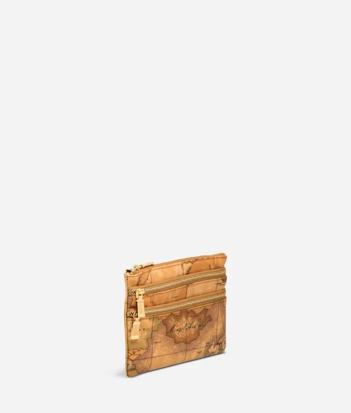 Man Pouches and Toiletry Bags Alviero Martini Geo Classic Medium Pouch With Pockets