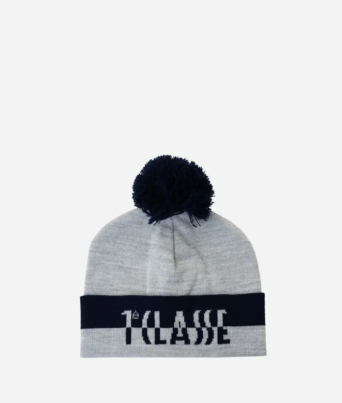 Man Scarves and Hats Alviero Martini TwoTone Hat With Logo Sapphire Blue