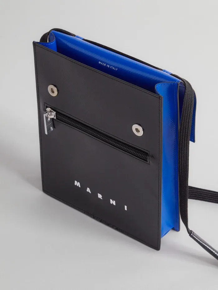 Marni And Blue Tribeca Messenger Bag Black Mens Shoulder Bags Marni And Blue Tribeca Messenger Bag Black Mens Shoulder Bags