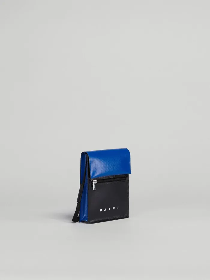 Marni And Blue Tribeca Messenger Bag Black Mens Shoulder Bags Marni And Blue Tribeca Messenger Bag Black Mens Shoulder Bags