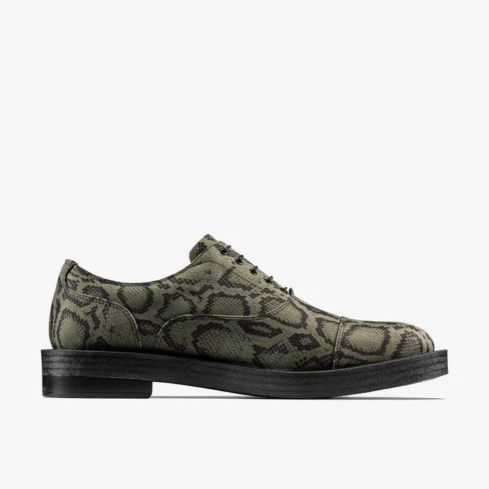 Martine Rose Mens Oxford 2 Green Textile Men Clarks Casual Dress Shoes
