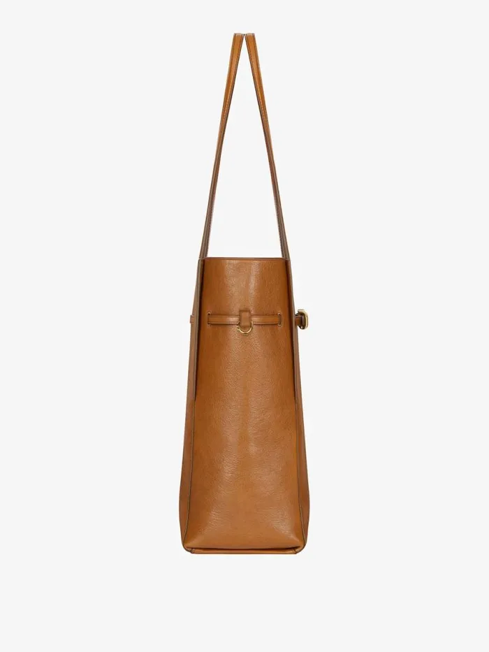 Medium Voyou Tote Bag In Leather Soft Tan Women Givenchy Shoulder Bags