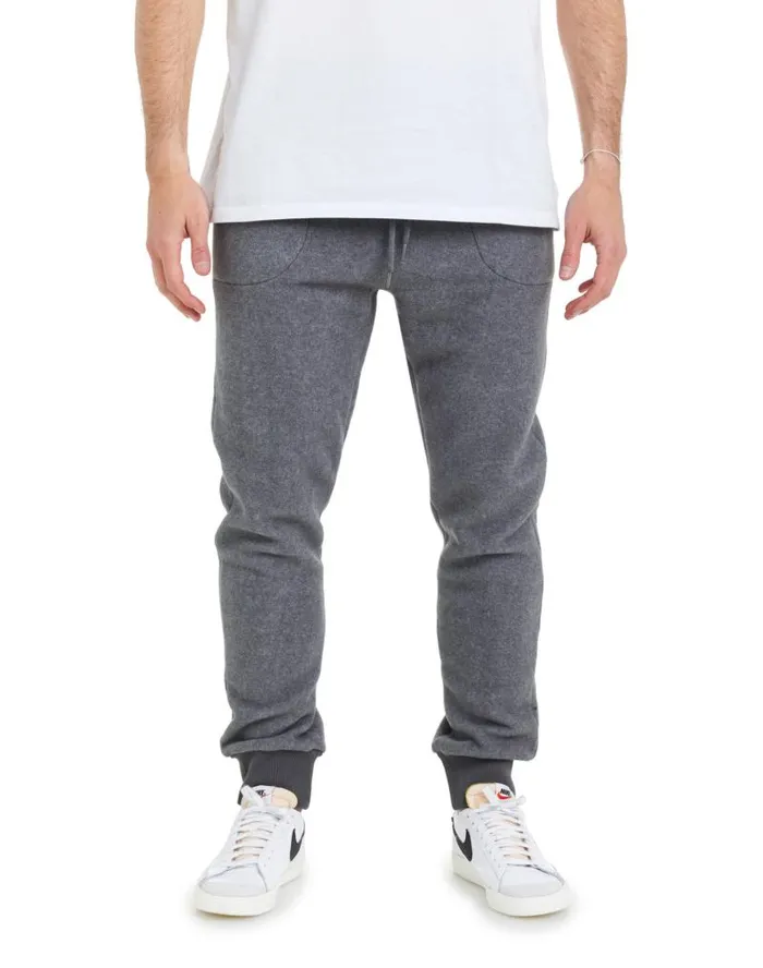 Men039s Sweat Pant JOGGING LOOSE POLARDKGREY Eshop PullIn Sweat Pants