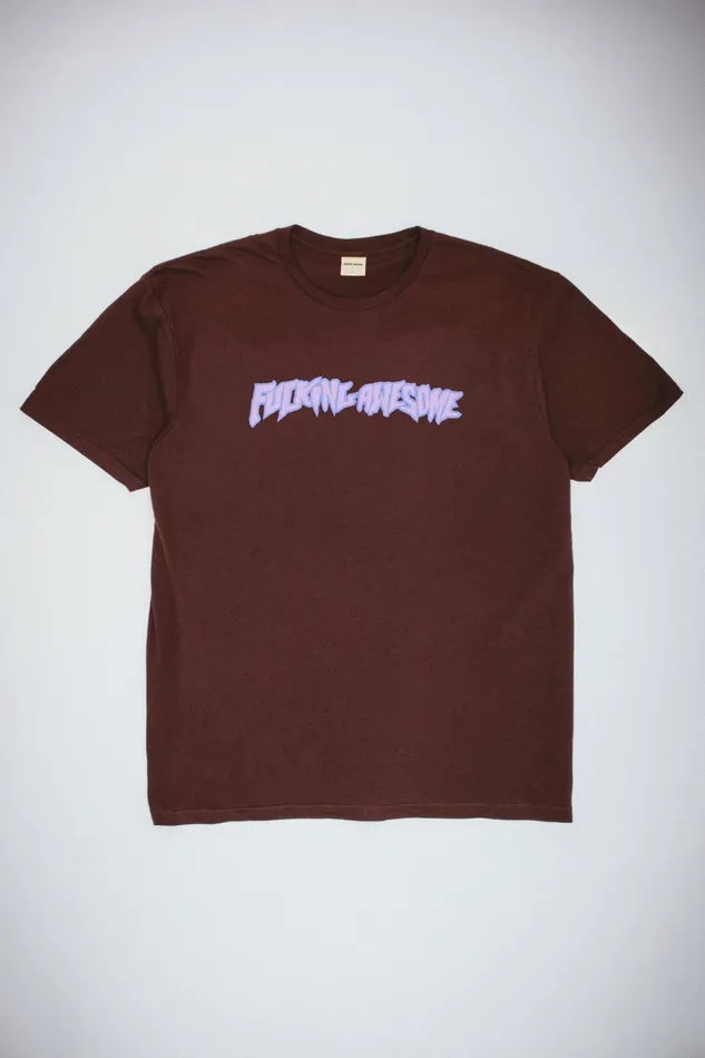 Men 2025 Stamp Logo Tee Fucking Awesome Short Sleeve