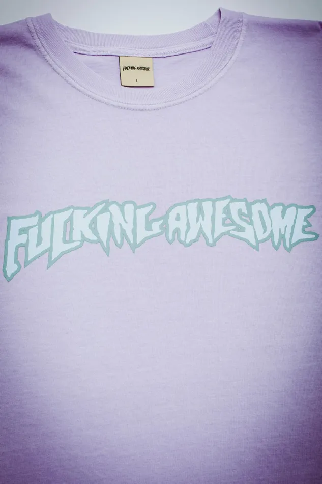 Men 2025 Stamp Logo Tee Fucking Awesome Short Sleeve Men 2025 Stamp Logo Tee Fucking Awesome Short Sleeve