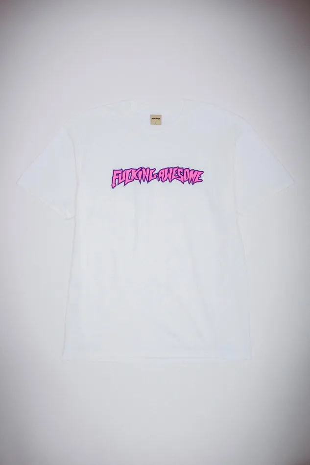 Men 2025 Stamp Logo Tee Fucking Awesome Short Sleeve Men 2025 Stamp Logo Tee Fucking Awesome Short Sleeve