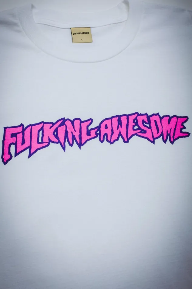 Men 2025 Stamp Logo Tee Fucking Awesome Short Sleeve Men 2025 Stamp Logo Tee Fucking Awesome Short Sleeve