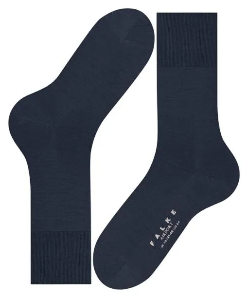 Men Airport Men Socks Space Blue FALKE Socks