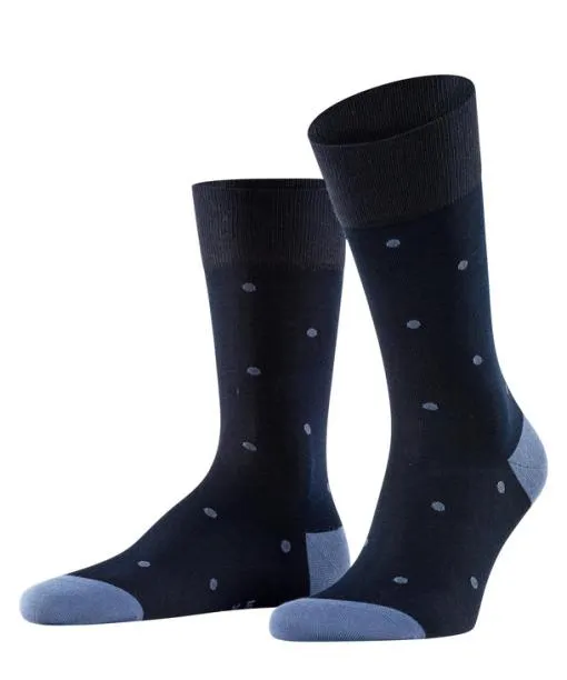 Men Dot Men Socks Dark Navy FALKE Socks