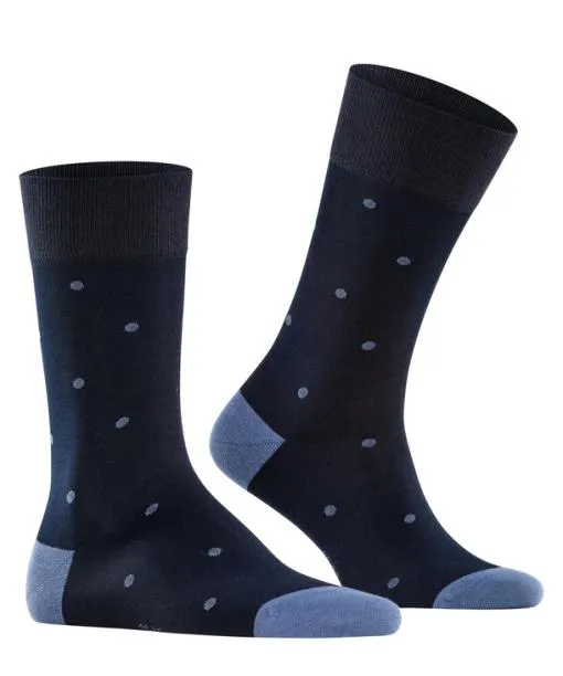 Men Dot Men Socks Dark Navy FALKE Socks