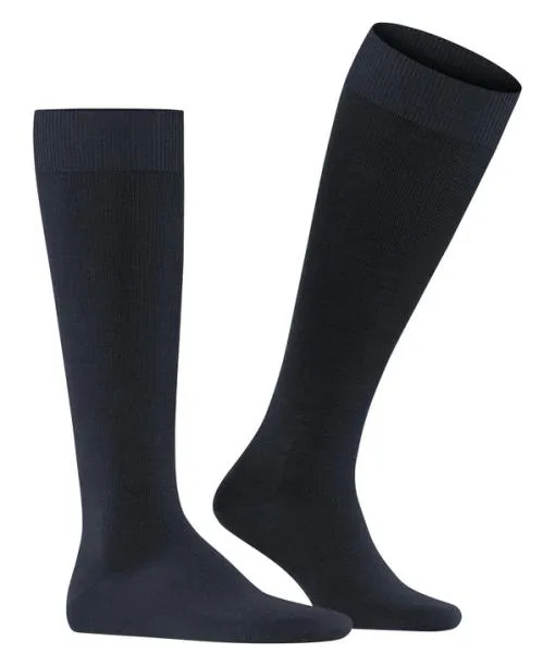 Men Energizing Wool Men Kneehigh Socks Dark Navy FALKE Functionals