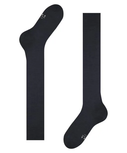 Men Energizing Wool Men Kneehigh Socks Dark Navy FALKE Functionals