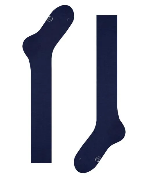 Men Energizing Wool Men Kneehigh Socks Deep Blue FALKE Functionals