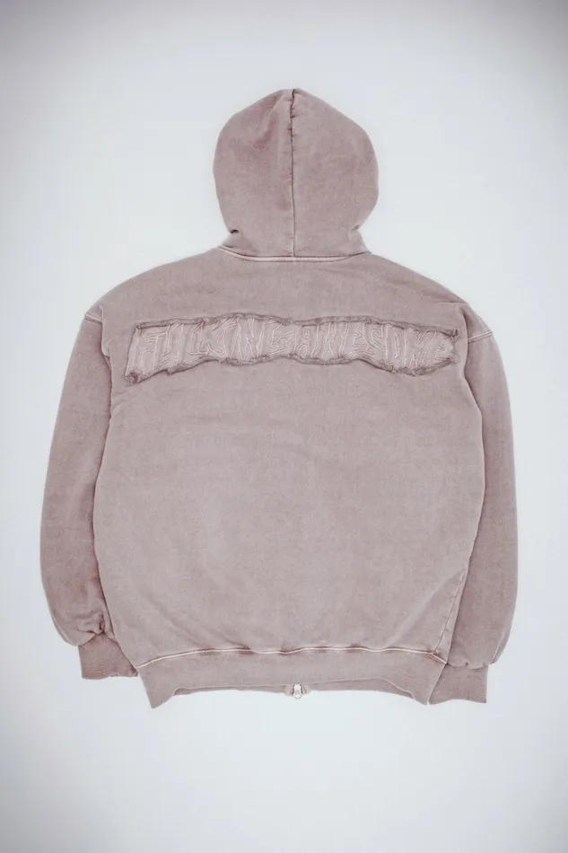 Men FA Back Patch Hooded Jacket Fucking Awesome Jackets Men FA Back Patch Hooded Jacket Fucking Awesome Jackets