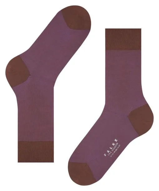 Men Fine Shadow Men Socks Brandy FALKE Socks