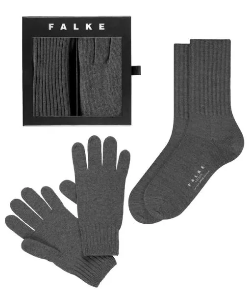 Men Gift Set Men Socks Dark Grey FALKE Socks