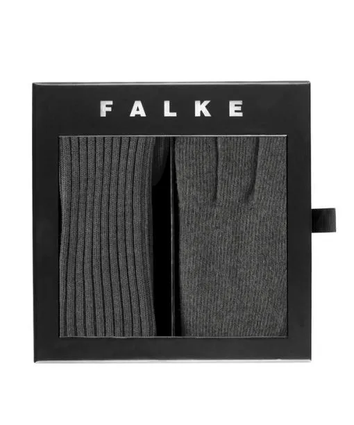 Men Gift Set Men Socks Dark Grey FALKE Socks
