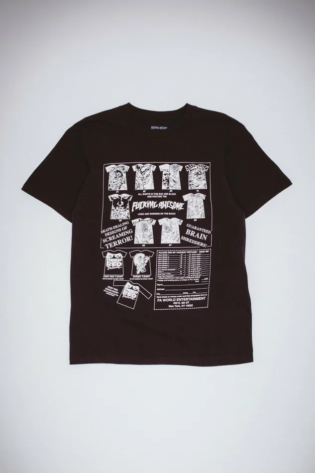 Men Gore Shriek Tee Fucking Awesome Short Sleeve