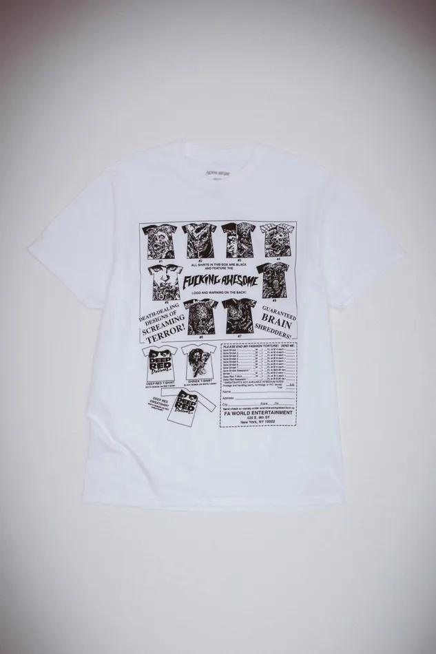 Men Gore Shriek Tee Fucking Awesome Short Sleeve Men Gore Shriek Tee Fucking Awesome Short Sleeve