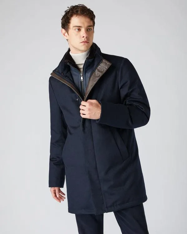 Men Men039s Fur Trim Woven ParkaIn Navy Blue Navy Blue NPeal Coats and Jackets Men Men039s Fur Trim Woven ParkaIn Navy Blue Navy Blue NPeal Coats and Jackets