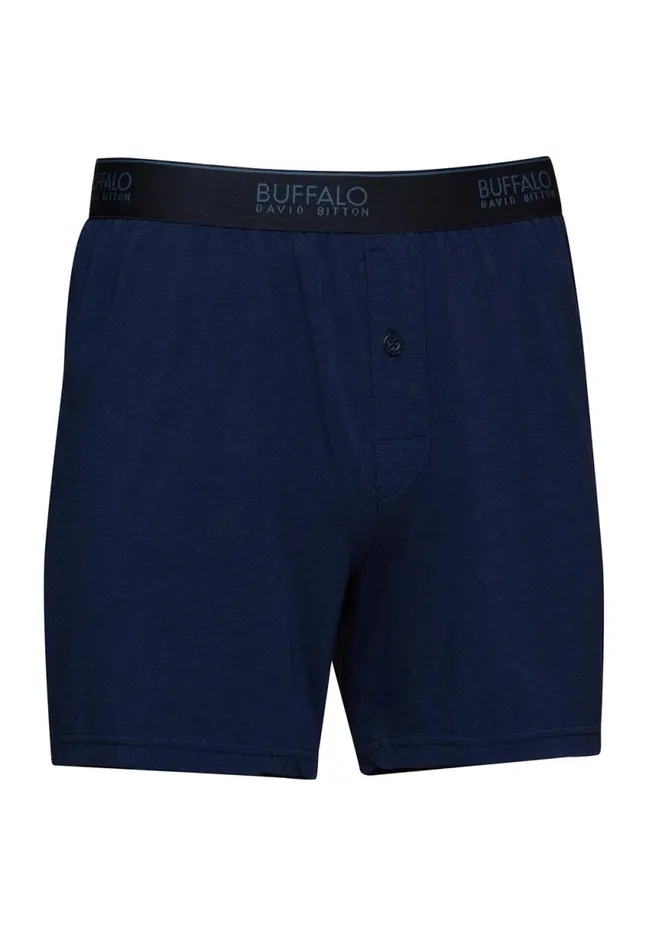 Men Men 3pack Loose Boxers Navy Blue Buffalo David Bitton Underwear