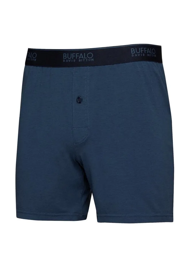 Men Men 3pack Loose Boxers Navy Blue Buffalo David Bitton Underwear