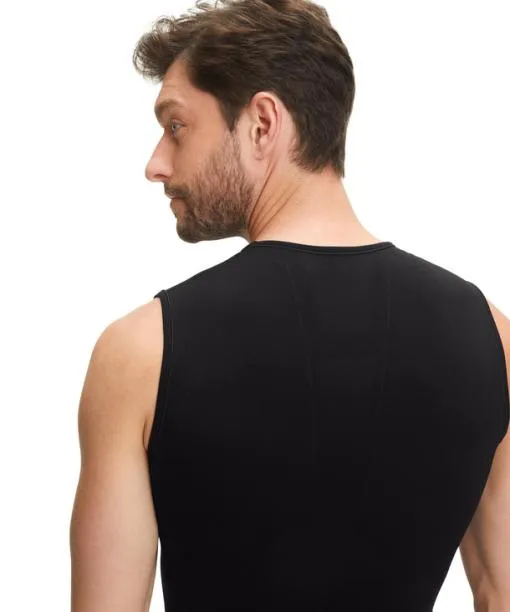 Men Men Singlet Warm Black FALKE Short Sleeve Shirts