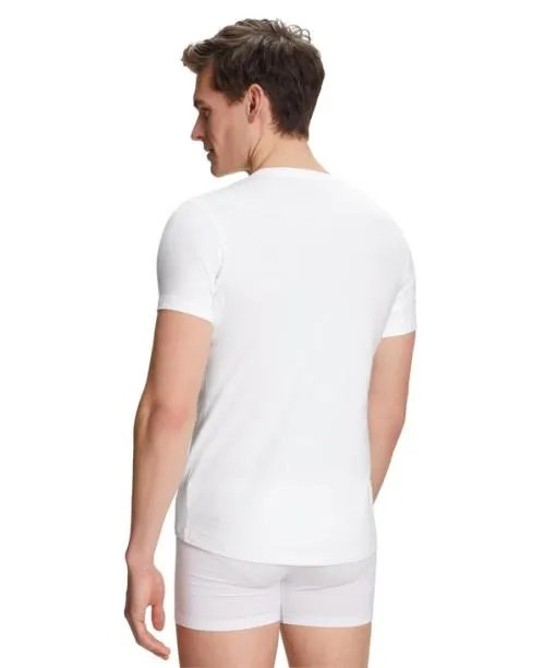 Men Men TShirt Roundneck Climate Control White FALKE Shirts