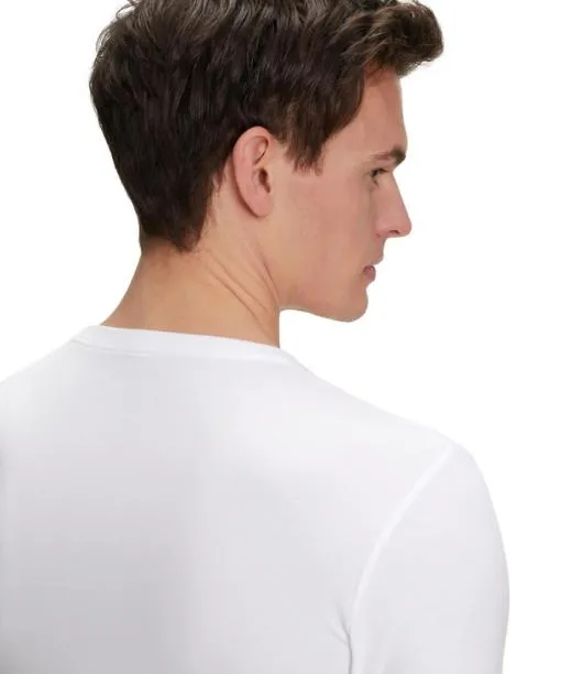 Men Men TShirt Roundneck Climate Control White FALKE Shirts