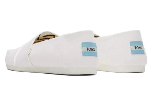 Men MenAlpargata White Recycled Cotton Canvas White TOMS Alpargatas