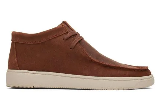 Men MenTRVL LITE Moc Chukka Brown Sneaker Boot Coffee TOMS Boots