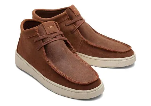 Men MenTRVL LITE Moc Chukka Brown Sneaker Boot Coffee TOMS Boots