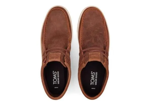 Men MenTRVL LITE Moc Chukka Brown Sneaker Boot Coffee TOMS Boots