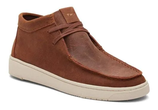Men MenTRVL LITE Moc Chukka Brown Sneaker Boot Coffee TOMS Boots