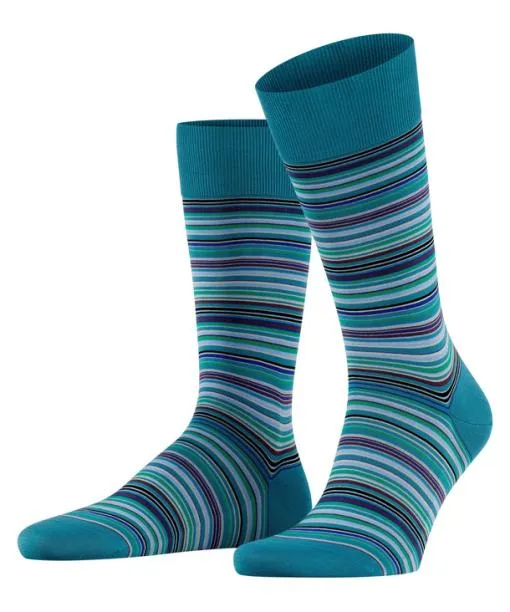 Men Microblock Men Socks Peacock FALKE Socks