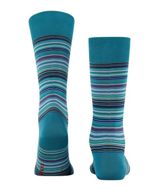Men Microblock Men Socks Peacock FALKE Socks