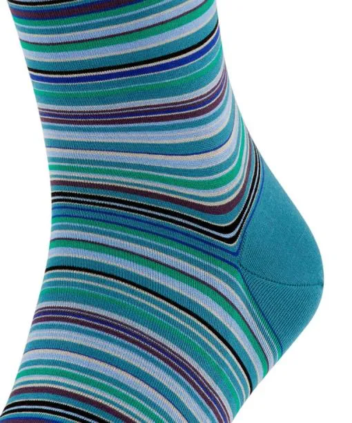 Men Microblock Men Socks Peacock FALKE Socks