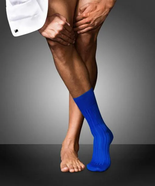 Men No 13 Finest Piuma Cotton Men Socks Olympic FALKE Socks