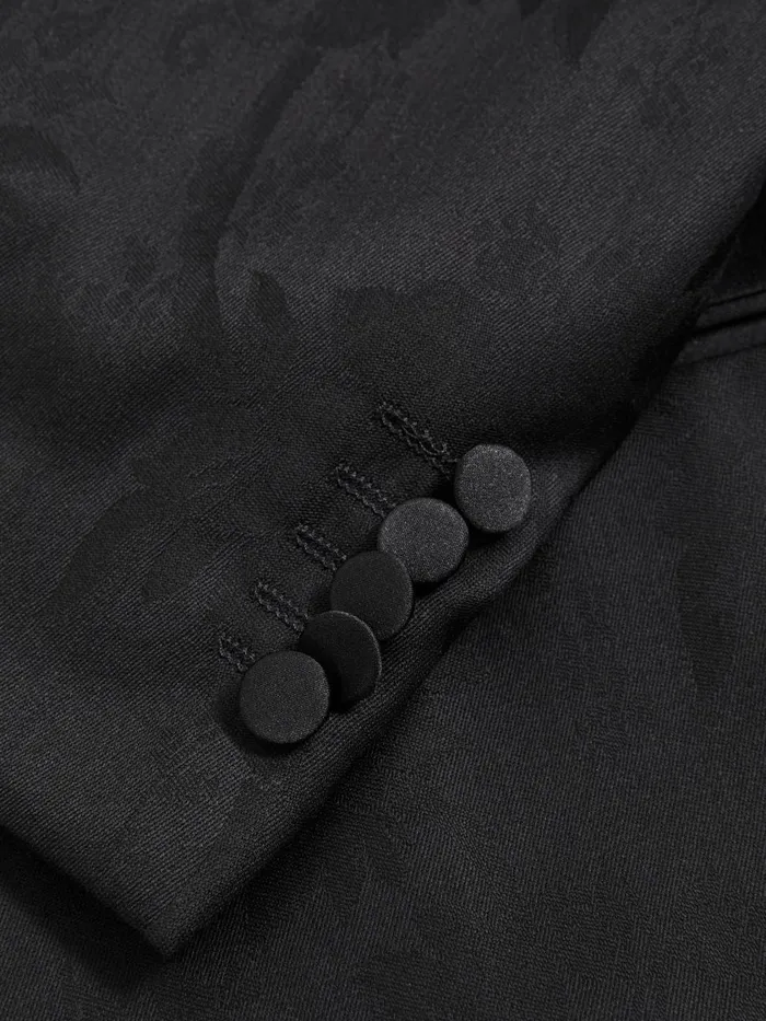Men Reiss Blazers Jacobson Double Breasted Blazer Black