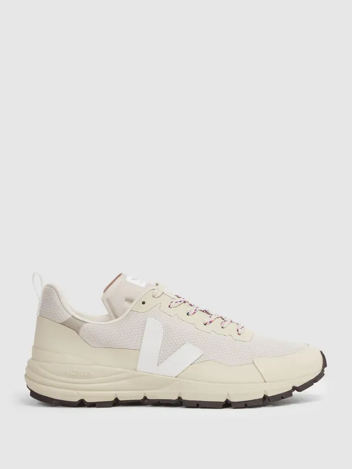 Men Reiss Brands Dekkan Veja Mesh Hiking Trainers Natural
