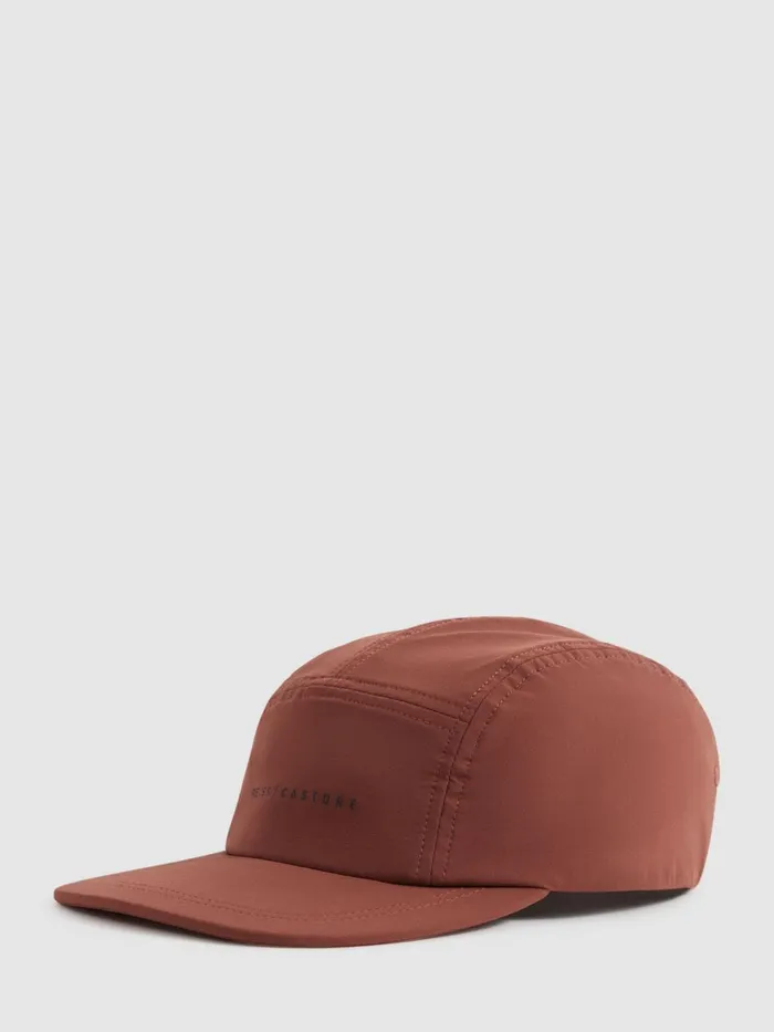 Men Reiss Hats Gloves and Scarves Remy Castore Water Repellent Baseball Cap Rust Men Reiss Hats Gloves and Scarves Remy Castore Water Repellent Baseball Cap Rust