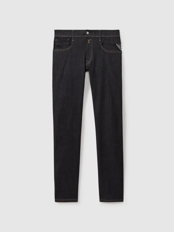 Men Reiss Jeans Slim Fit Jeans Dark Blue