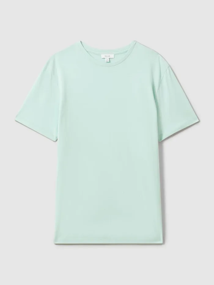 Men Reiss TShirts Bless Marl Crew Neck TShirt Mint