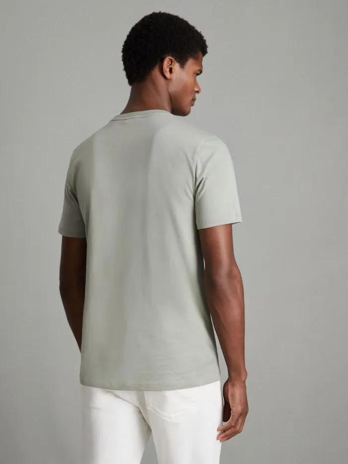 Men Reiss TShirts Bless Marl Crew Neck TShirt Pistachio