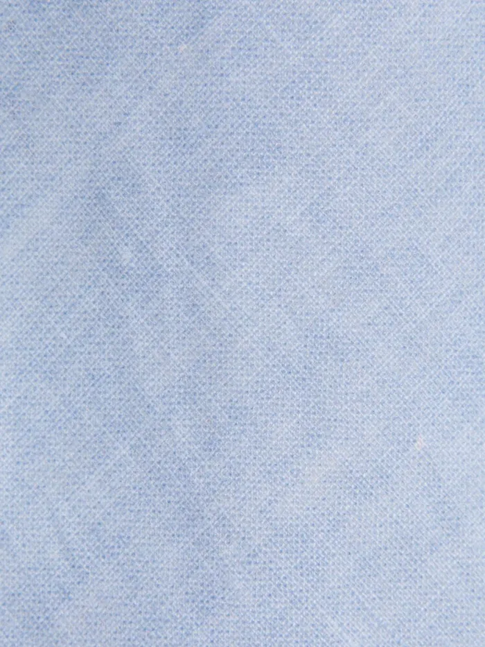 Men Reiss Ties and Pocket Squares Vitali Linen Tie Sky Blue Melange
