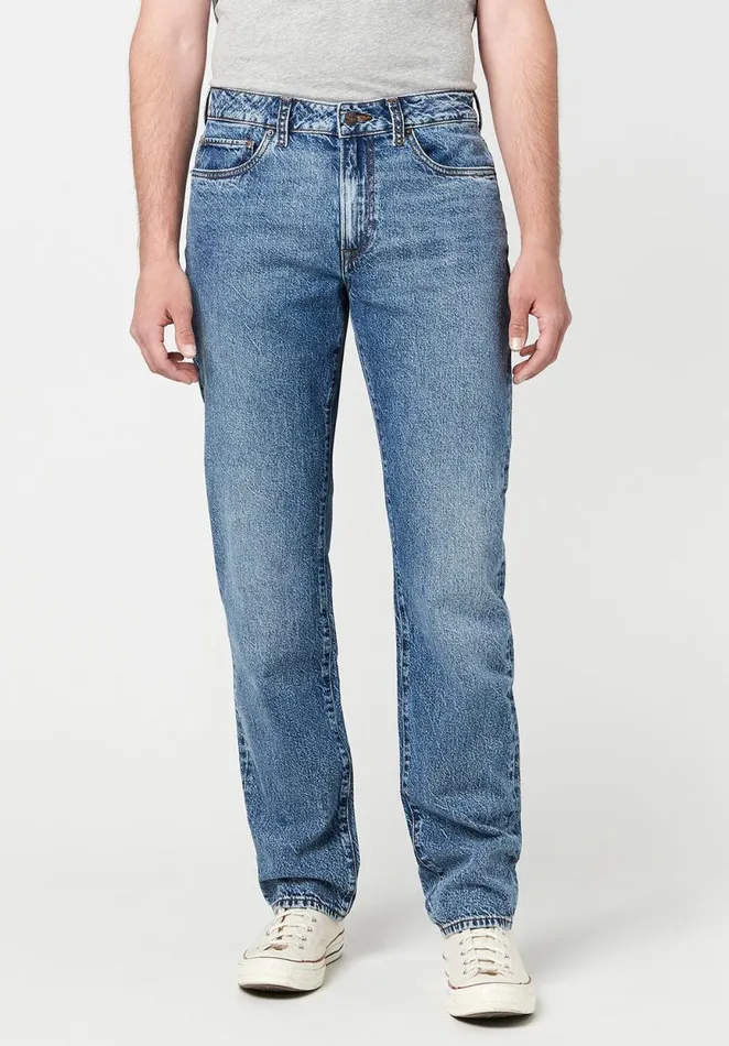 Men Relaxed Tapered Ben Rugged Jeans Indigo Buffalo David Bitton Relaxed Ben