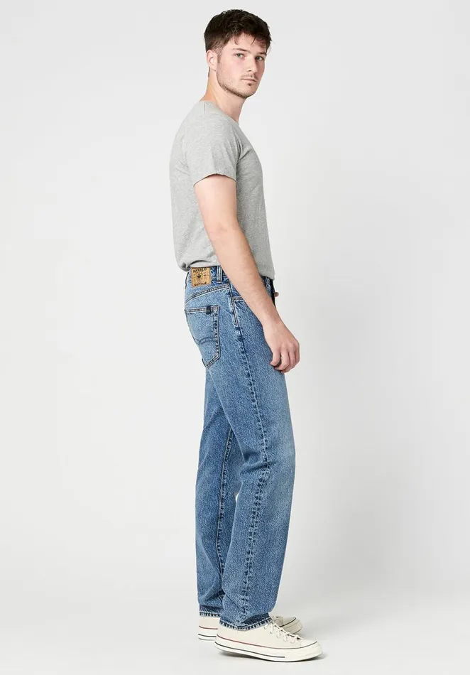 Men Relaxed Tapered Ben Rugged Jeans Indigo Buffalo David Bitton Relaxed Ben